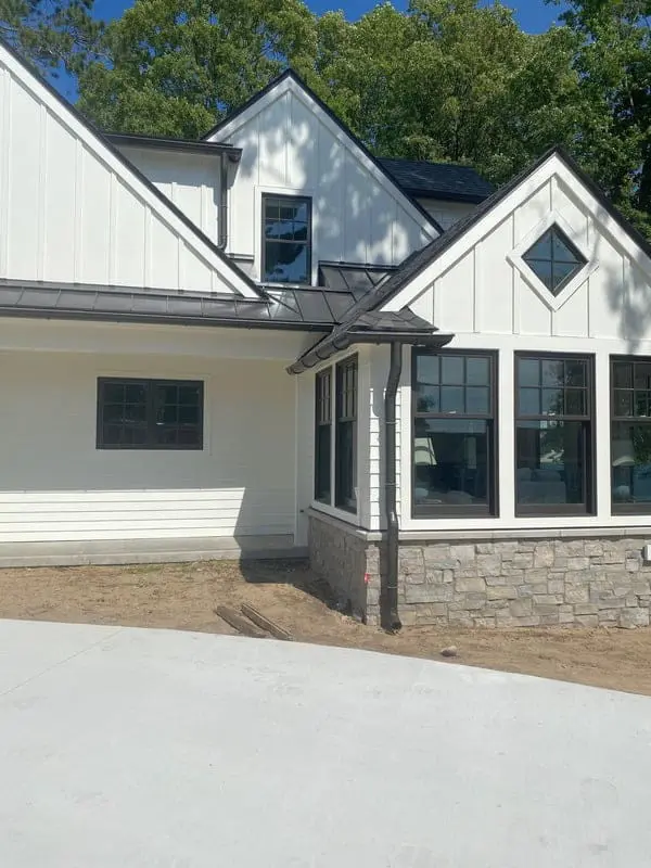 Boyne City Black Gutters